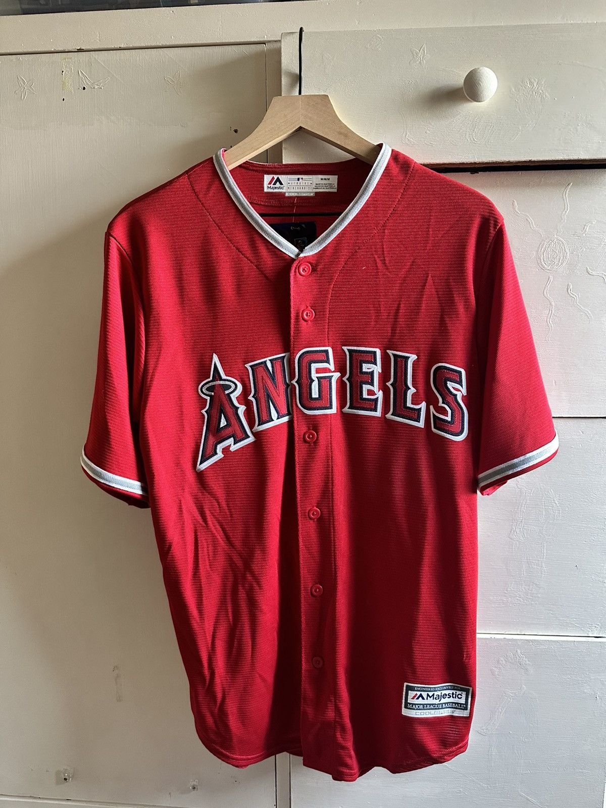 Majestic Angels Mike Trout #27 jersey Size US M / EU 48-50 / 2 - 1 Thumbnail