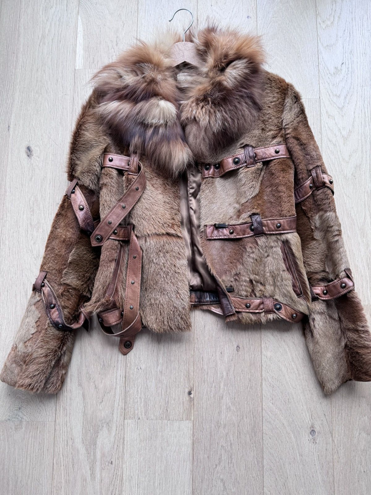 Vintage Stylish slay fox fur coat Size M / US 6-8 / IT 42-44 - 1 Thumbnail