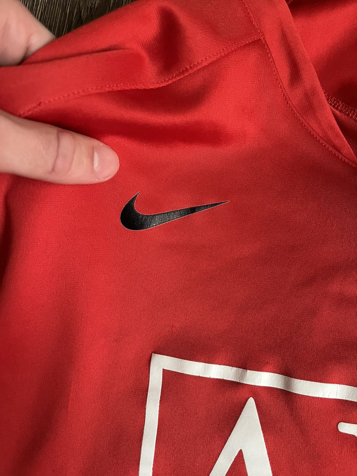 Nike Vintage Manchester United Nike 2007-2008 Training AIG Jersey Size US L / EU 52-54 / 3 - 8 Thumbnail