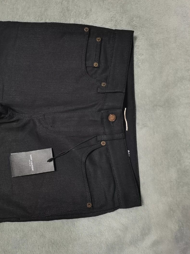 Yves Saint Laurent saint laurentBlack Basic Classic Skinny Jean 2503-Nextarrow Size US 29 - 2 Thumbnail