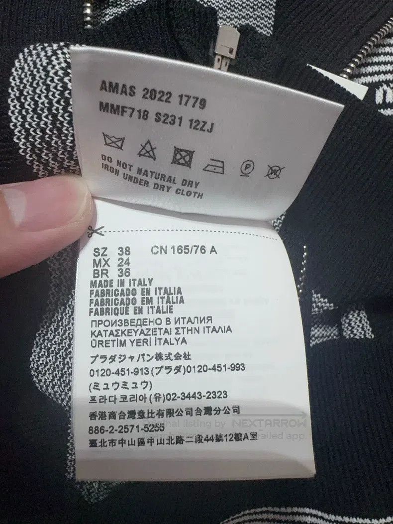 Miu Miu Miu Miu 38 Full logo cardigan Size S / US 4 / IT 40 - 5 Thumbnail