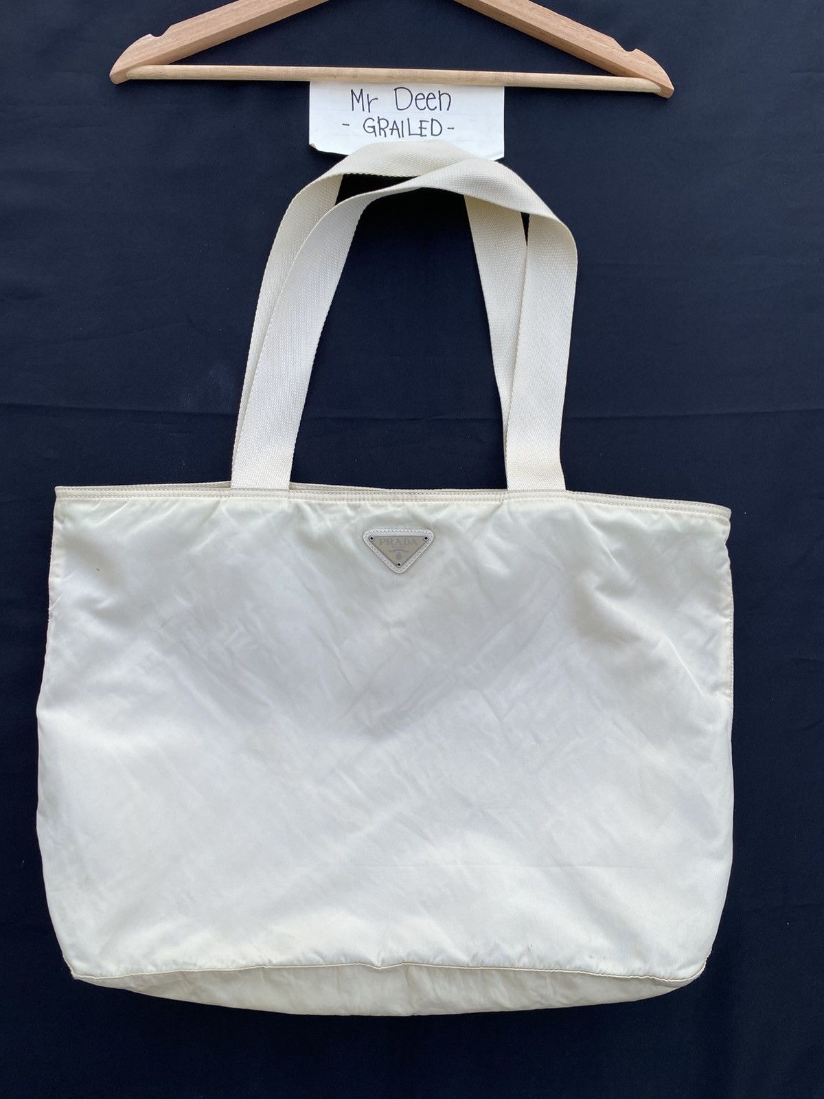 Prada Rare Vintage PRADA Nylon Tote Bag Size ONE SIZE - 2 Thumbnail