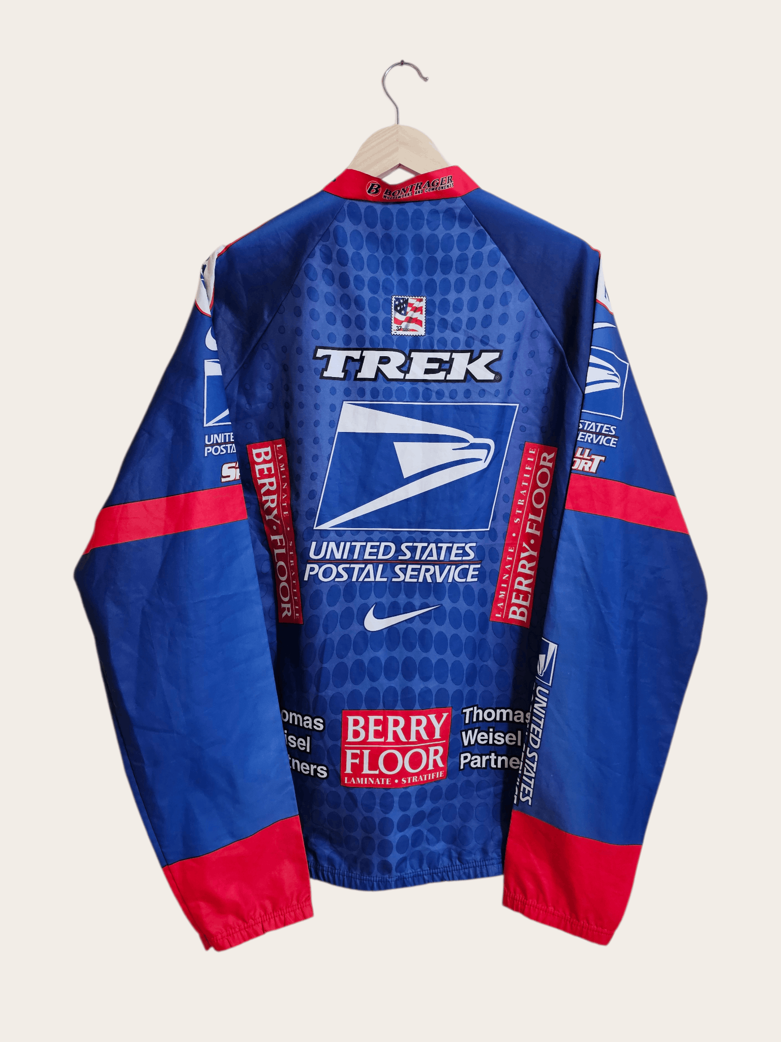 Nike Nike Cycling Jacket USPS Visa Subaru Size US XL / EU 56 / 4 - 5 Thumbnail