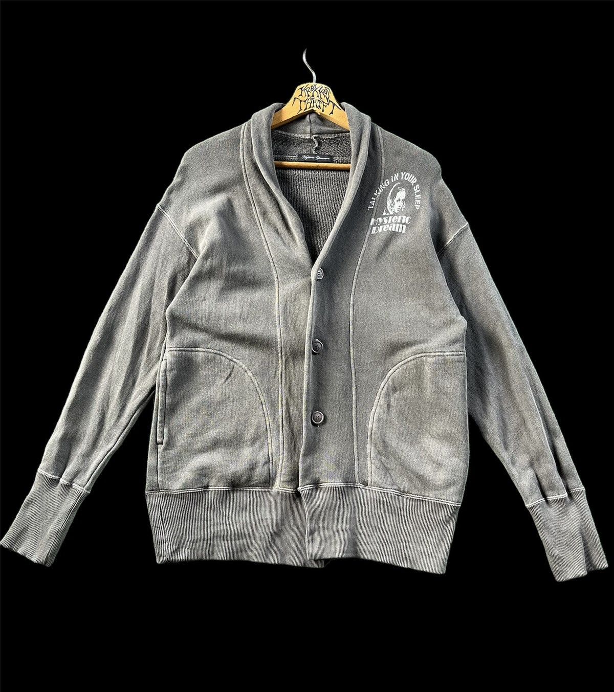 Designer × Hysteric Glamour × Japanese Brand 🔥Hysteric Glamour Iconic Girl Logo Cardigan Sweter Japan 🇯🇵 Size US M / EU 48-50 / 2 - 2 Thumbnail
