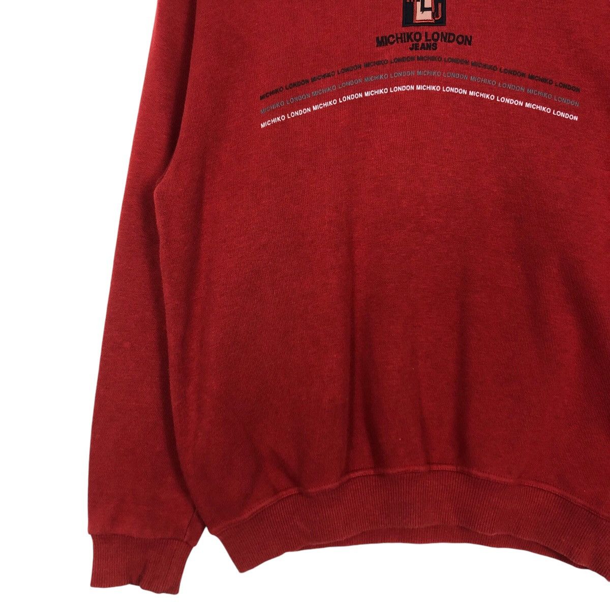Japanese Brand × Michiko Koshino London Vintage Michiko London Jeans Sweatshirt 90s Collection Size US M / EU 48-50 / 2 - 3 Thumbnail