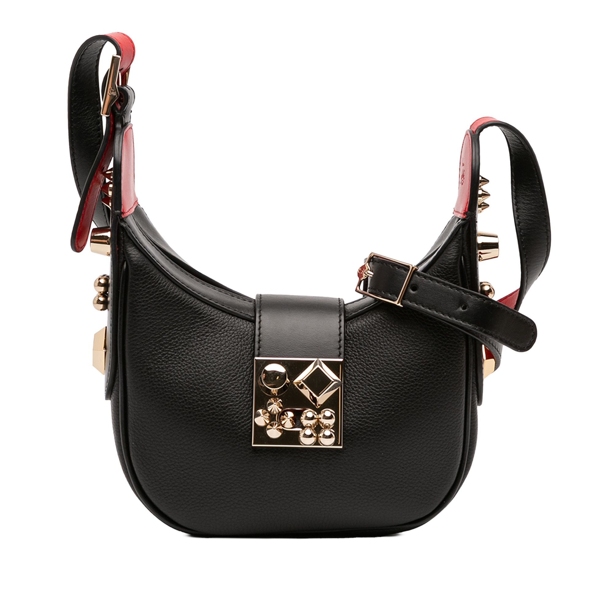 Christian Louboutin Christian Louboutin Mini Leather Carasky Crossbody Size ONE SIZE - 1 Thumbnail