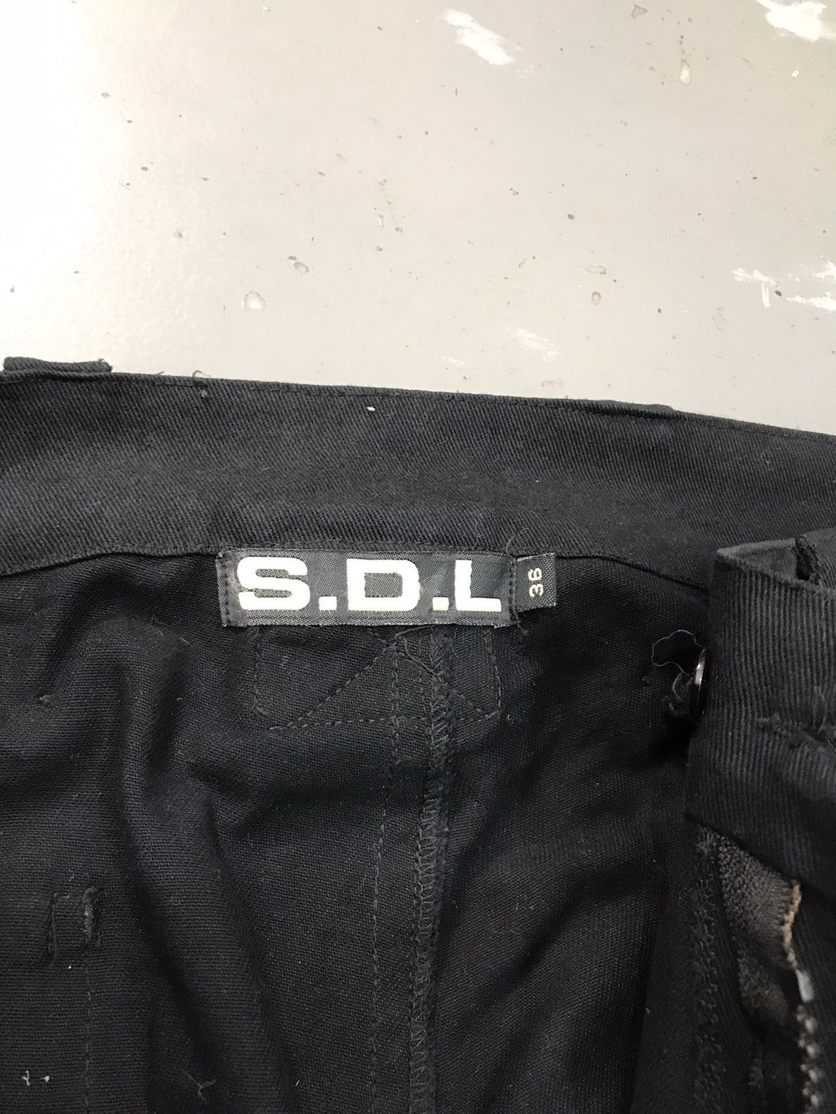 Designer × Vintage Vintage SDL tripe NY inspired denim pant Size US 38 / EU 54 - 8 Thumbnail