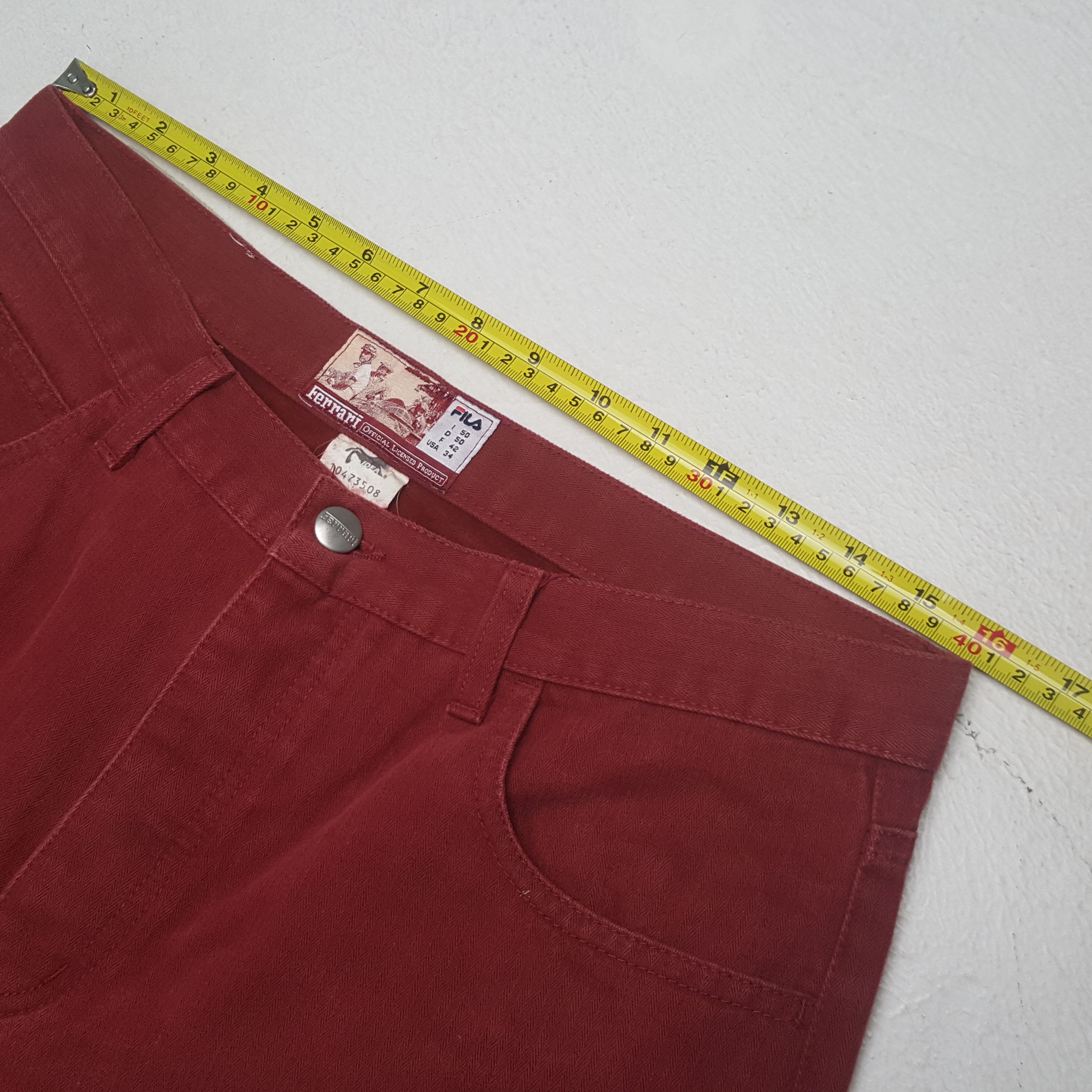 Fila Fila X Ferrari Trousers Pants C297N8 Size US 32 / EU 48 - 7 Thumbnail