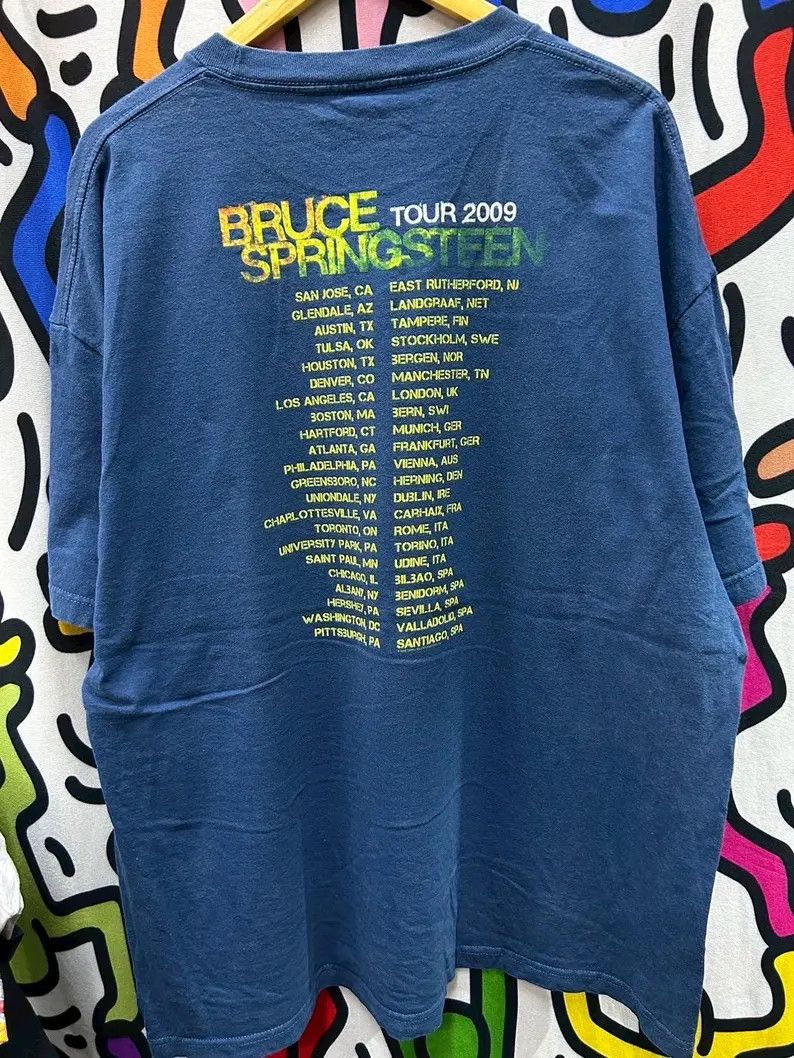 Vintage Vintage 2000s Bruce Springsteen tshirt size 2XL Size US XXL / EU 58 / 5 - 3 Thumbnail