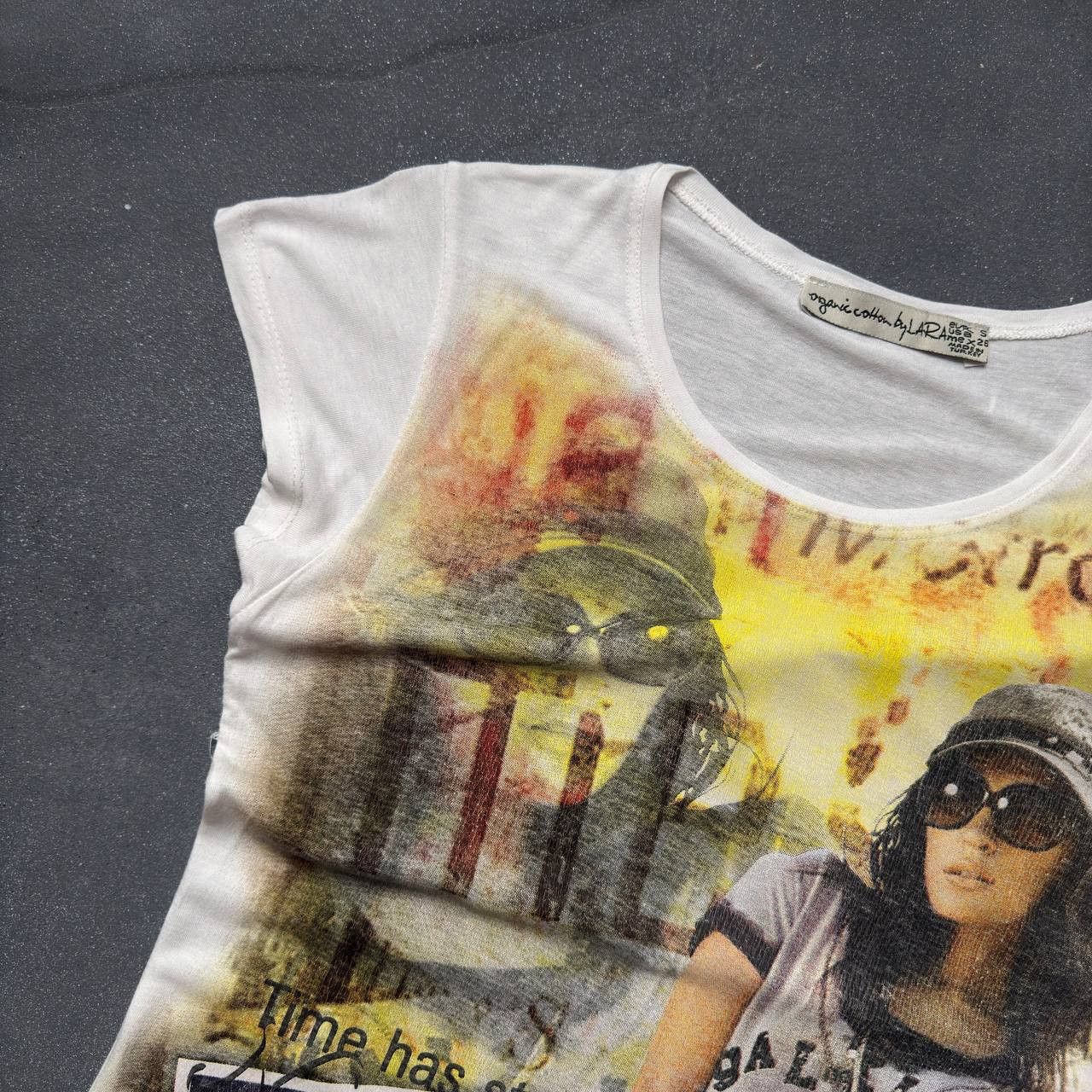 Japanese Brand × Vintage Y2K Sexy Lady Printed Vintage T-Shirt Size S / US 4 / IT 40 - 2 Thumbnail
