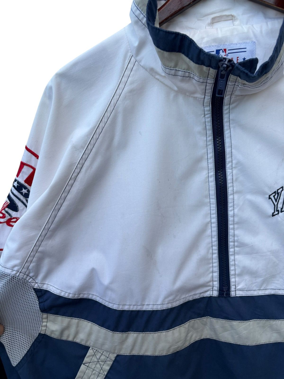 MLB Vintage New York Yankees Half Zipper Starter Pullover Size US XL / EU 56 / 4 - 5 Thumbnail