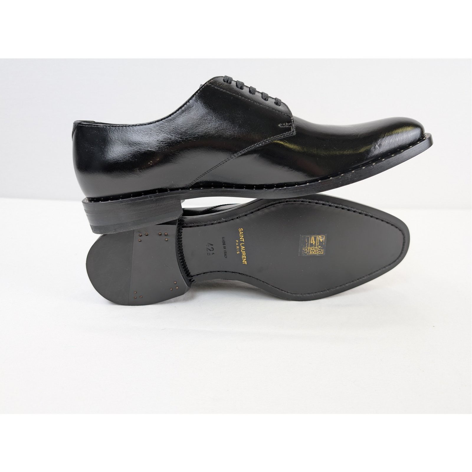 Saint Laurent Paris o1rshd1 Moroder Shoe Boots in Black Size US 9.5 / EU 42-43 - 1 Thumbnail