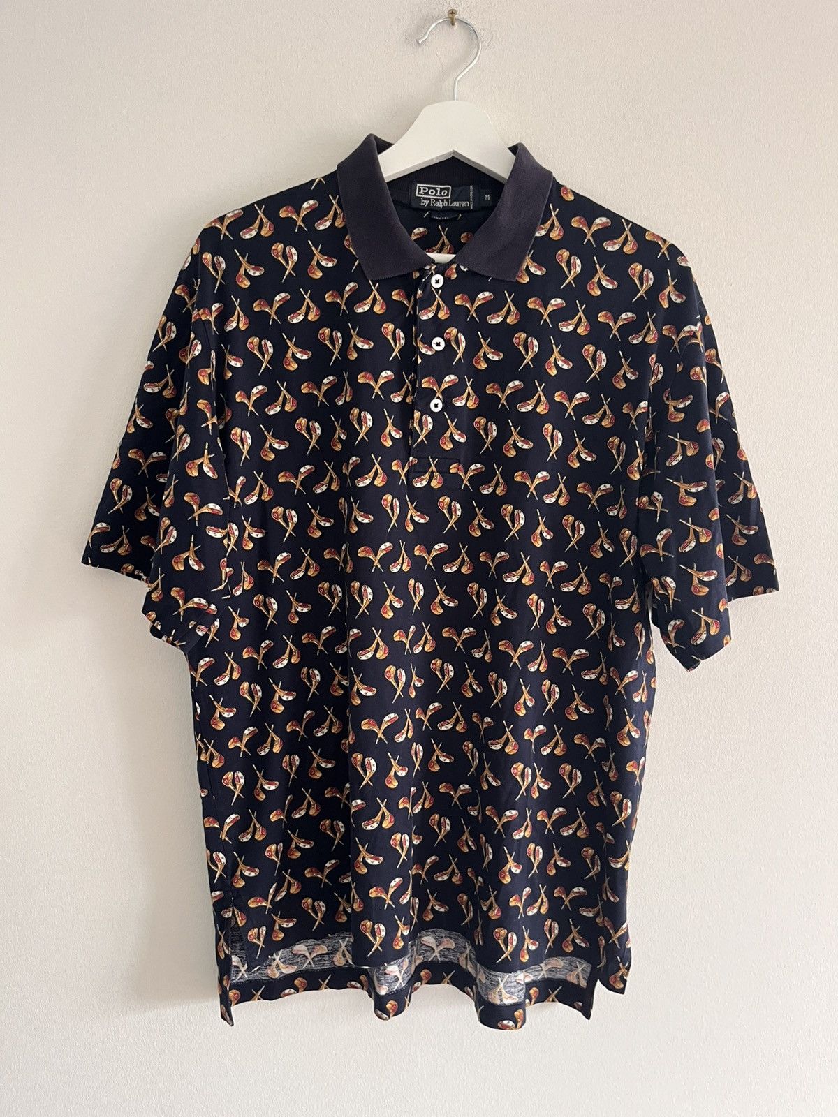 Polo Ralph Lauren Ralph Lauren - 90s Golf Print Polo Size US M / EU 48-50 / 2 - 1 Thumbnail