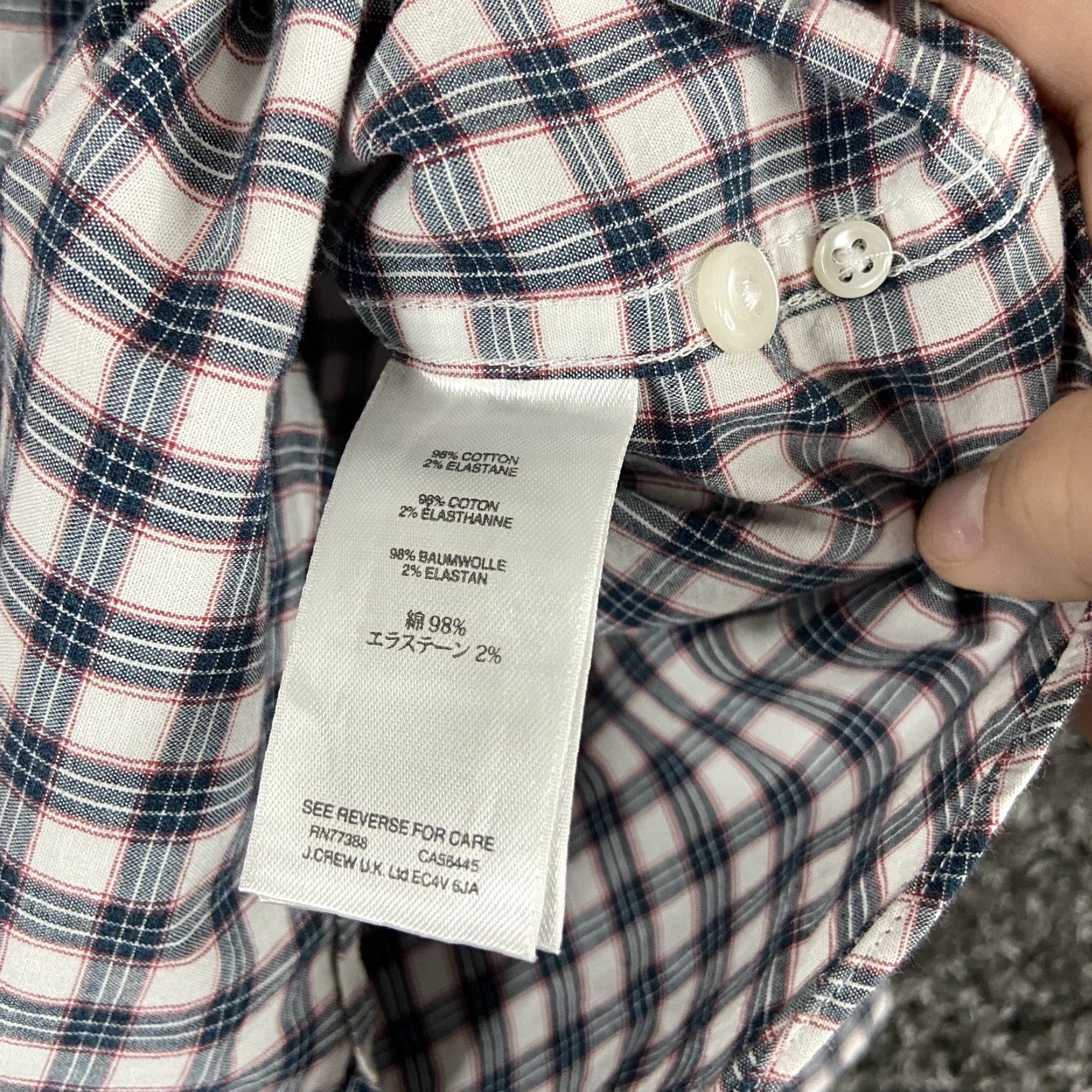 J.Crew J.Crew Shirt Men’s M Long Sleeve Plaid Button-Up Multicolor Size US M / EU 48-50 / 2 - 7 Thumbnail