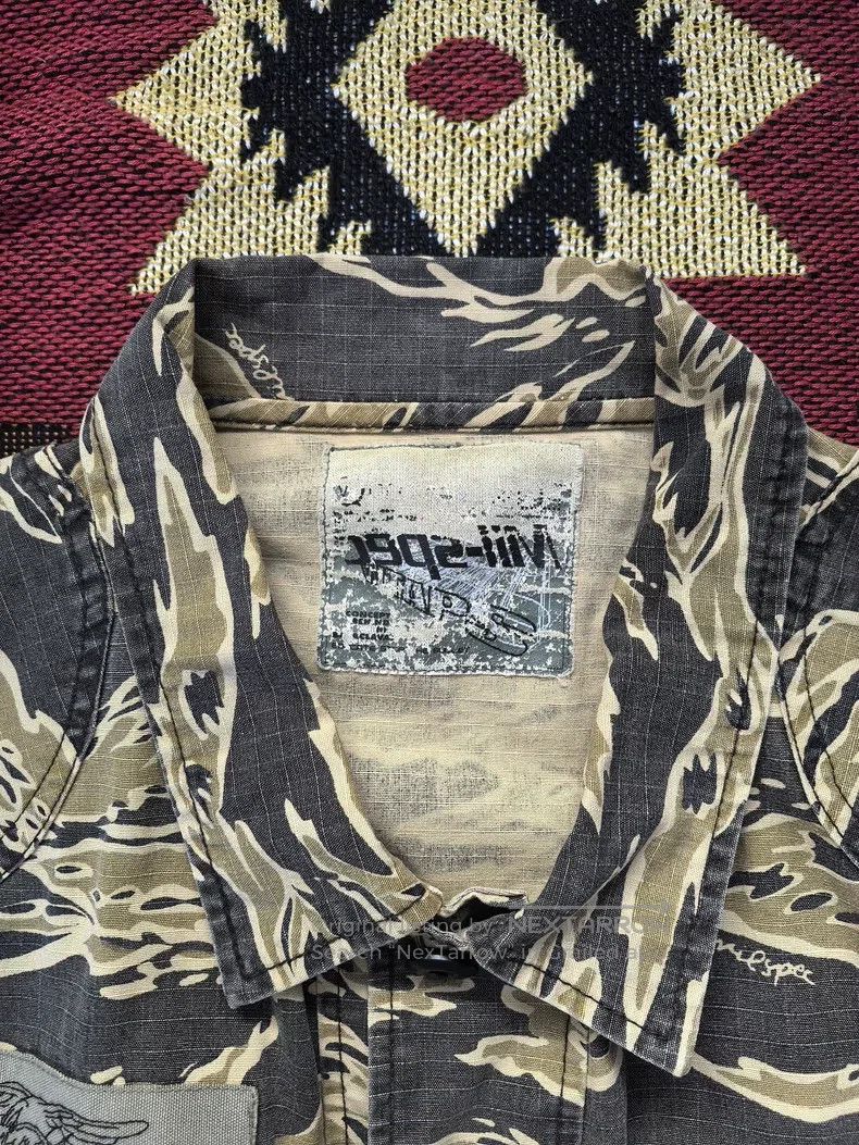 Wtaps Wtaps Tiger print camouflage five pocket short-sleeve shir Size US XL / EU 56 / 4 - 3 Thumbnail
