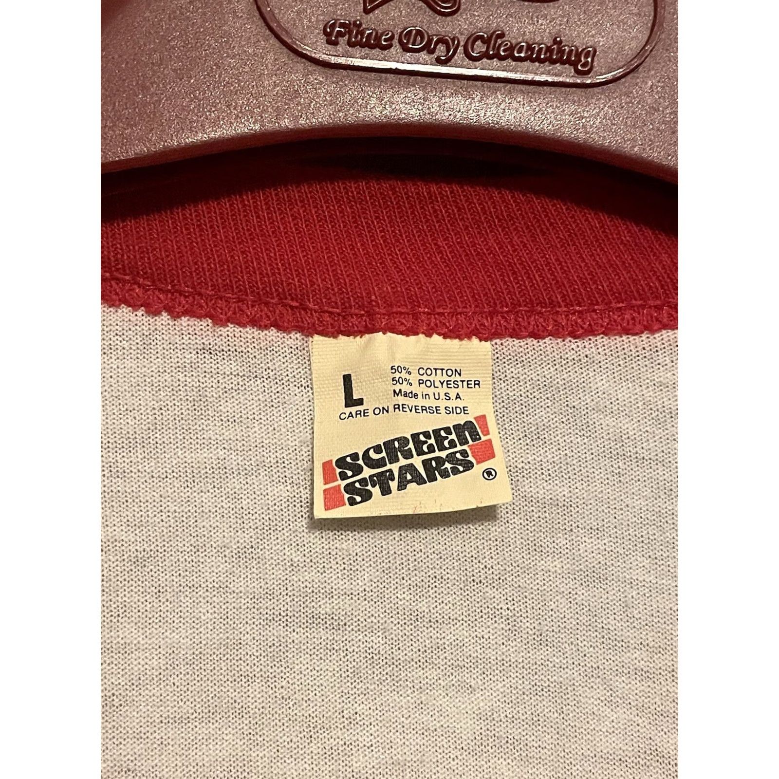Vintage VINTAGE 70s G107 FM Radio Station 50000 Watts Rare White T-Shirt Size L Hip Hop Men Shirt White 18” Pit 28” Length Mens Size US L / EU 52-54 / 3 - 4 Thumbnail