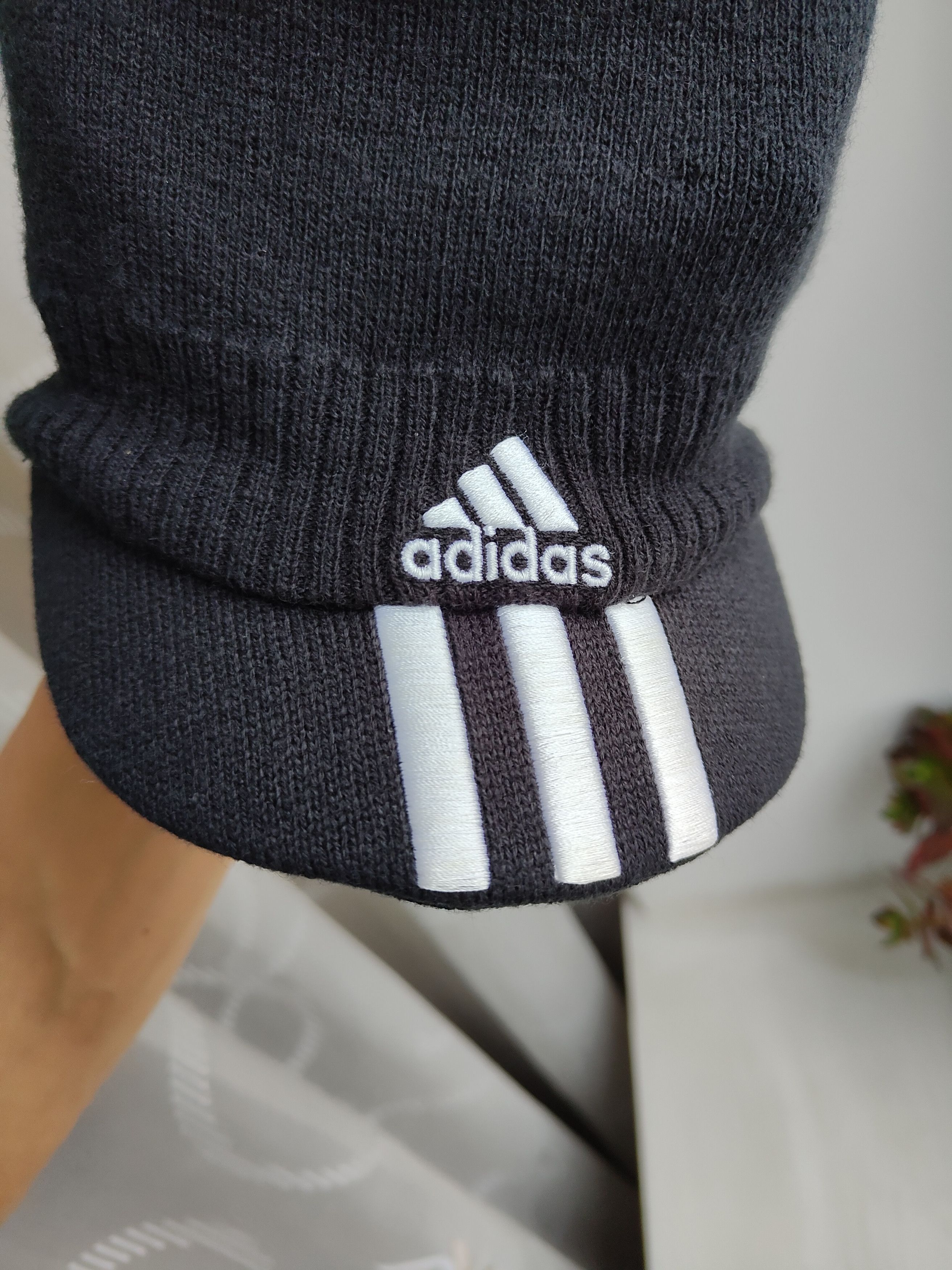 Adidas Vintage Adidas Hat With Visor Cap Adidas Size ONE SIZE - 4 Thumbnail