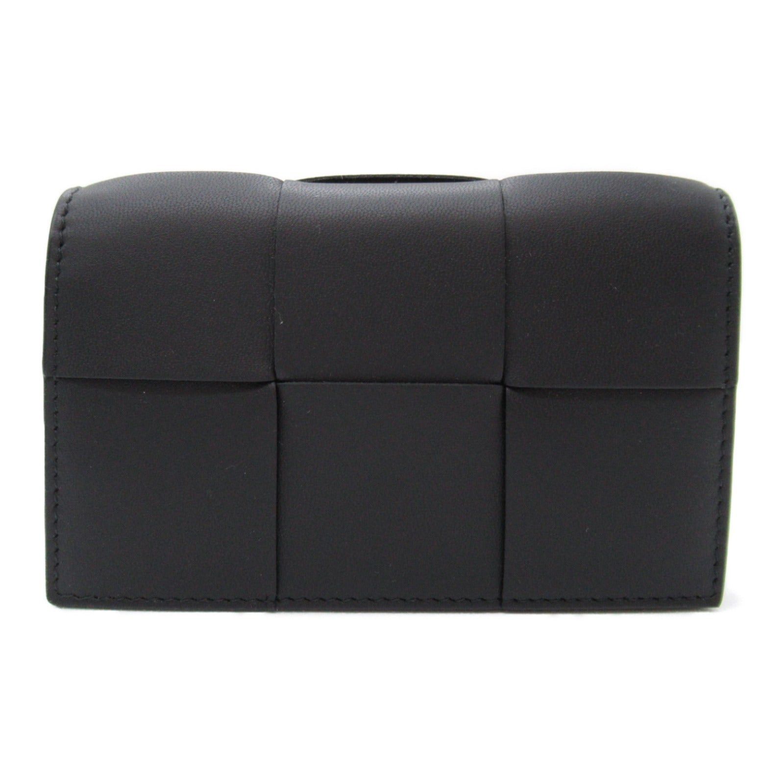 Bottega Veneta Bottega Veneta Card Case Lambskin (Sheepskin) Black Size ONE SIZE - 1 Thumbnail