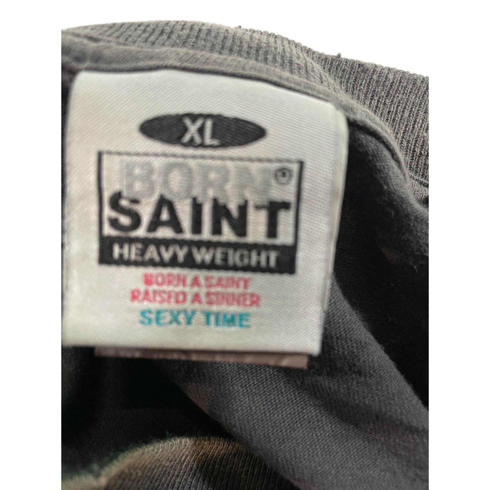 Saint Michael Born Saint Mxxxxxxx Clown Grey LS Size XL / US 12-14 / IT 48-50 - 4 Thumbnail