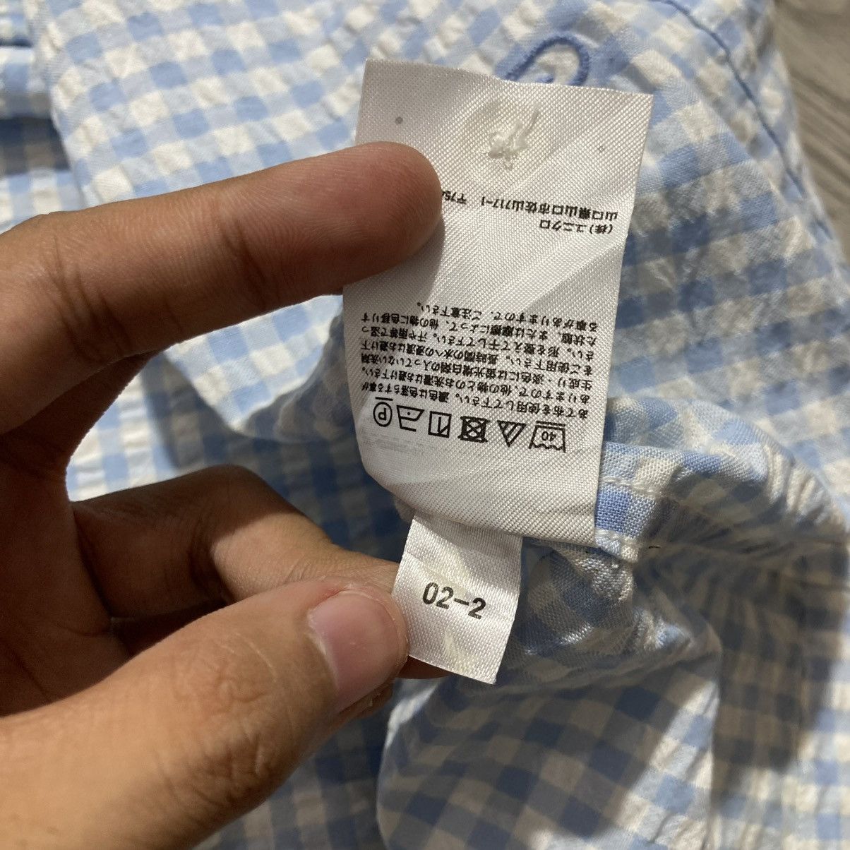 Japanese Brand Uniqlo X JW Anderson Square Motif Button Up Shirt Designer Size US XXL / EU 58 / 5 - 15 Thumbnail