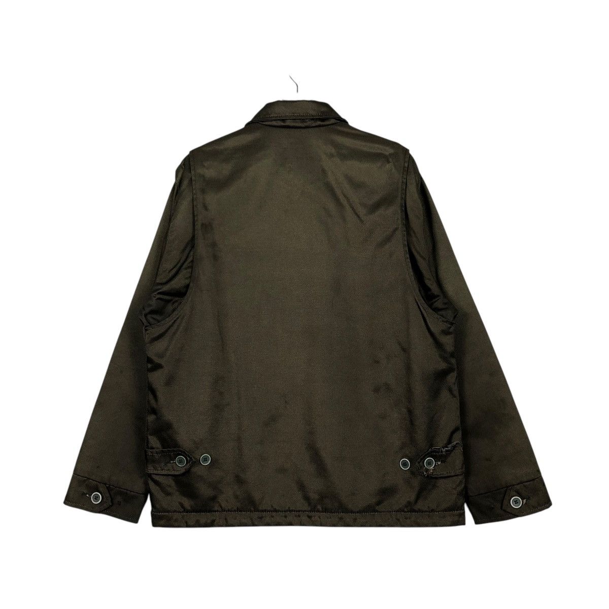 Alpha Industries 🔥VINTAGE ZIPPER JACKET BOMBER ALPHA INDUSTRIES MADE IN USA Size US M / EU 48-50 / 2 - 9 Thumbnail