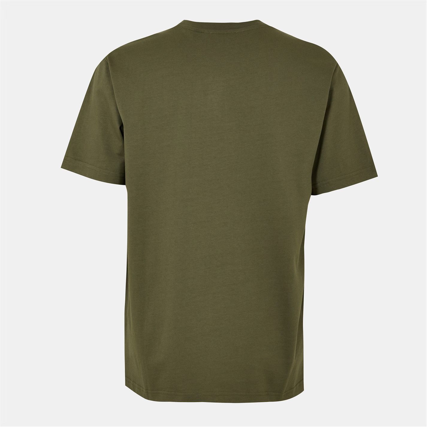 Off-White o1g2r1mq0226 Stamp T-Shirt In Olive Green Size US XS / EU 42 / 0 - 2 Thumbnail