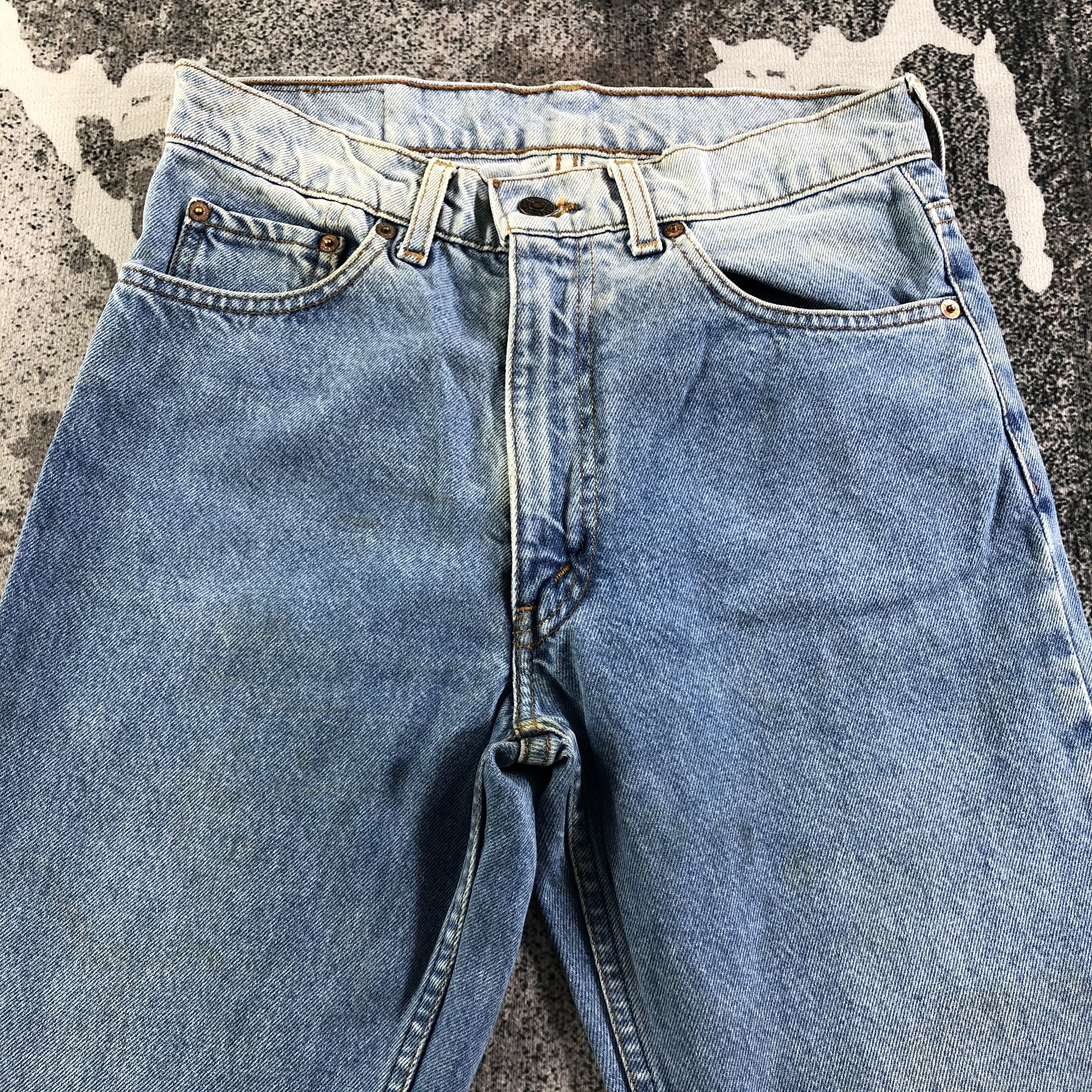 Levi's 90s Vintage Levis 518 Jeans Medium Wash Denim KJ2235 Size US 28 / EU 44 - 3 Thumbnail