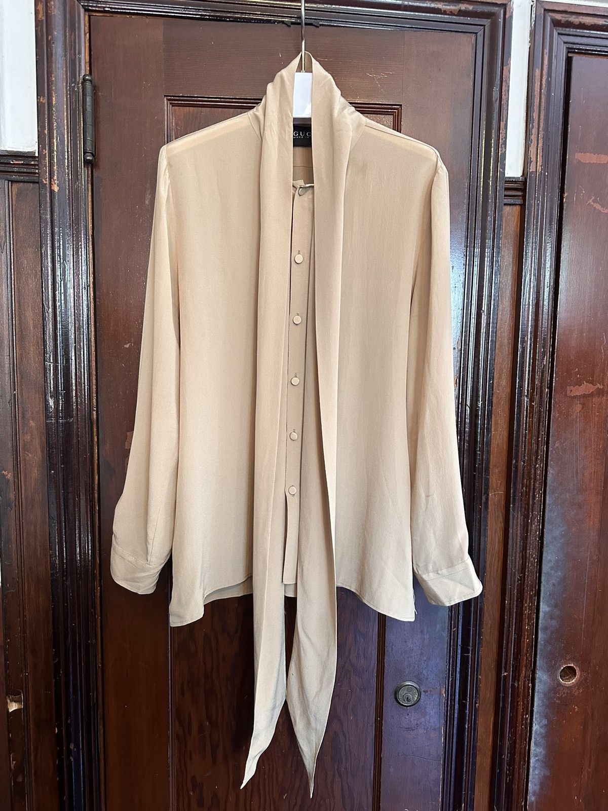 Gucci GUCCI ALESSANDRO MICHELE FALL 2016 BLOUSE Size US M / EU 48-50 / 2 - 1 Thumbnail