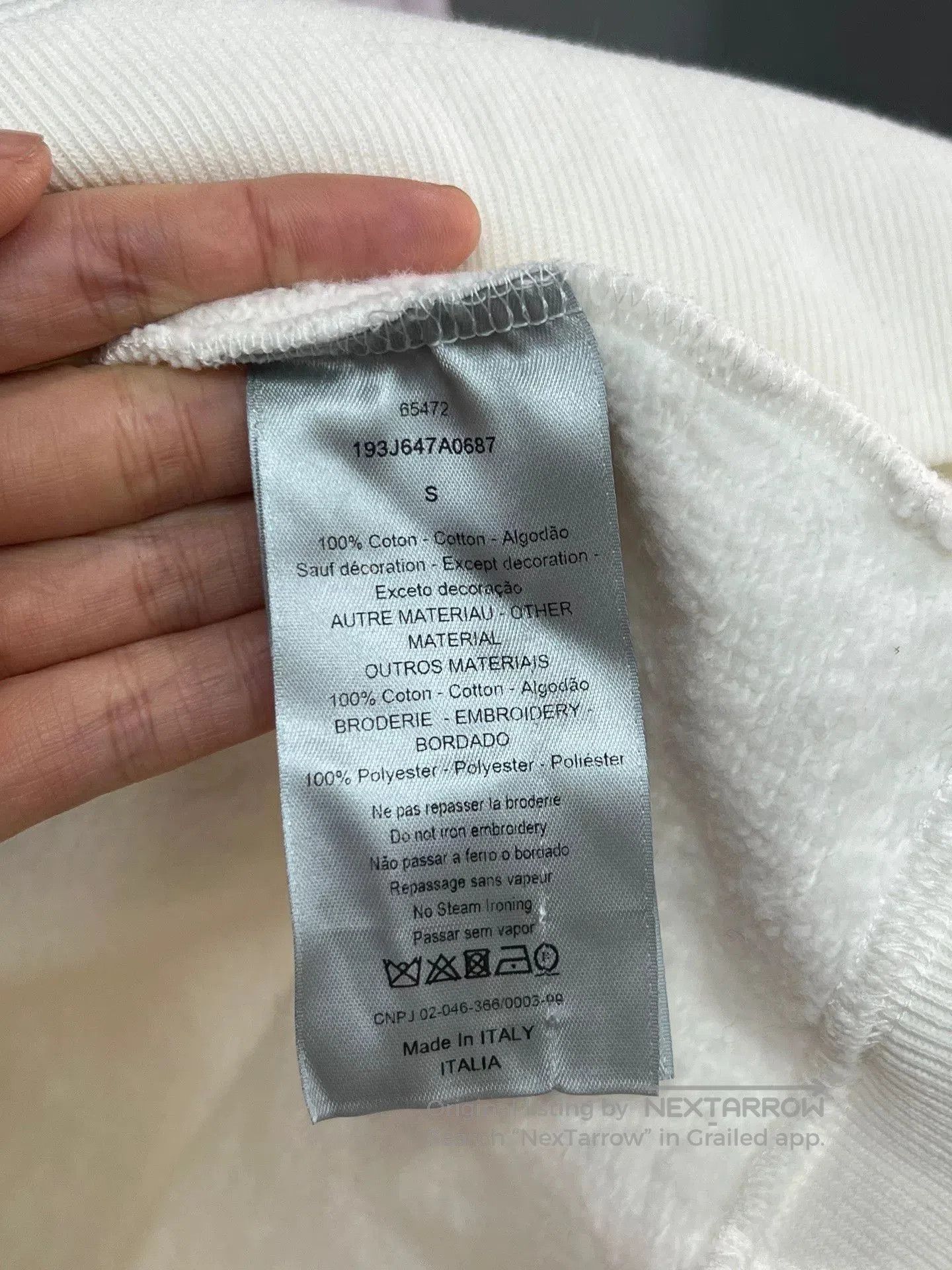 Dior dior x kenny hooded sweatshirt. Size US S / EU 44-46 / 1 - 3 Thumbnail