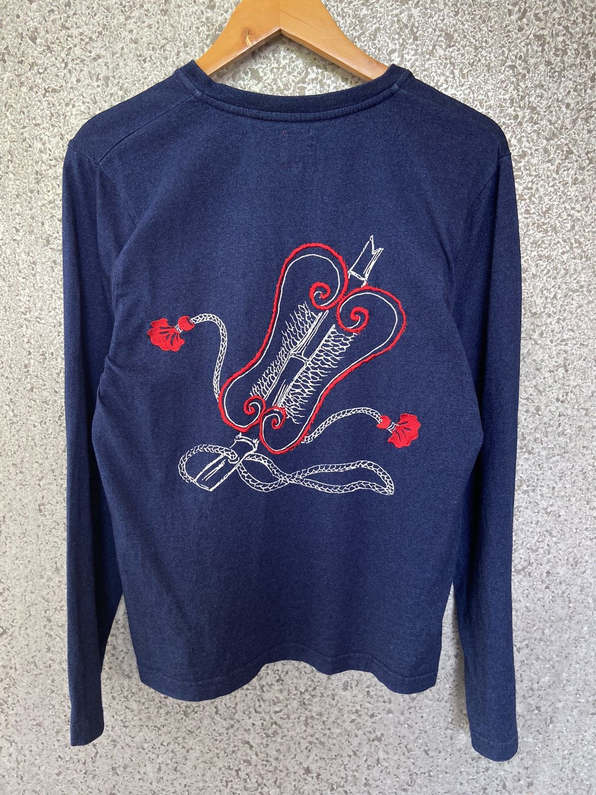 Blue Blue Japan 🔥 Blue Blue Japan long Sleeve t shirt lgb Size US S / EU 44-46 / 1 - 1 Thumbnail