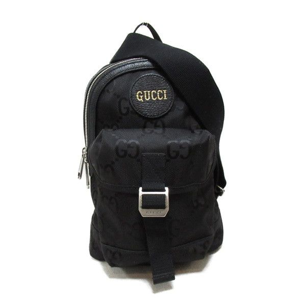 image of Gucci GG Nylon Off The Grid Sling Bag in Black, Women's