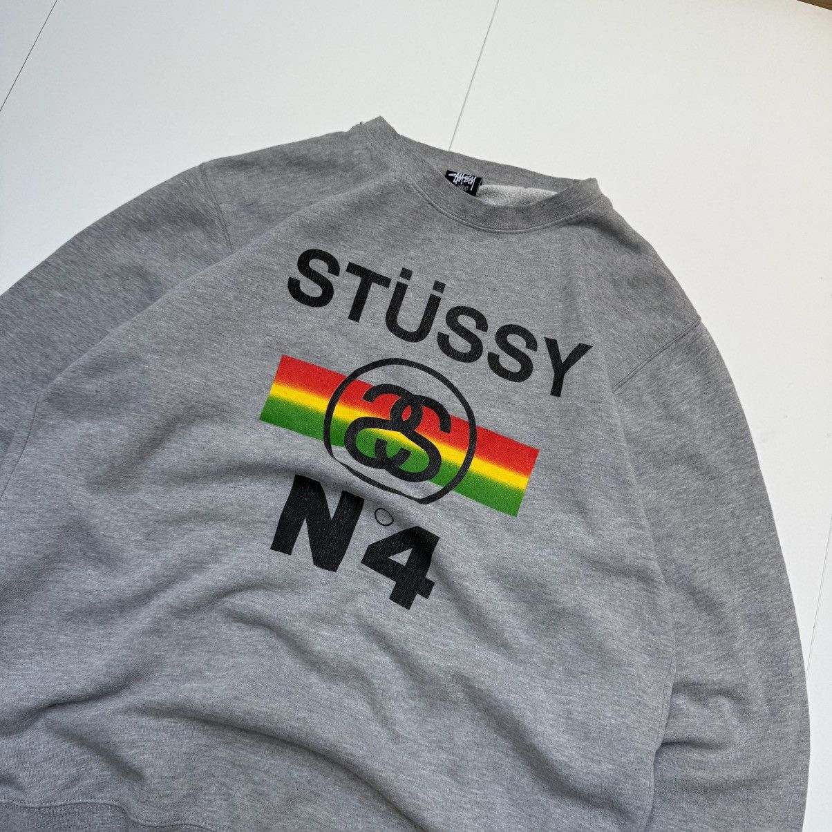 Stussy Vintage stussy y2k rasta sweatshirt crewneck Size US XL / EU 56 / 4 - 2 Thumbnail