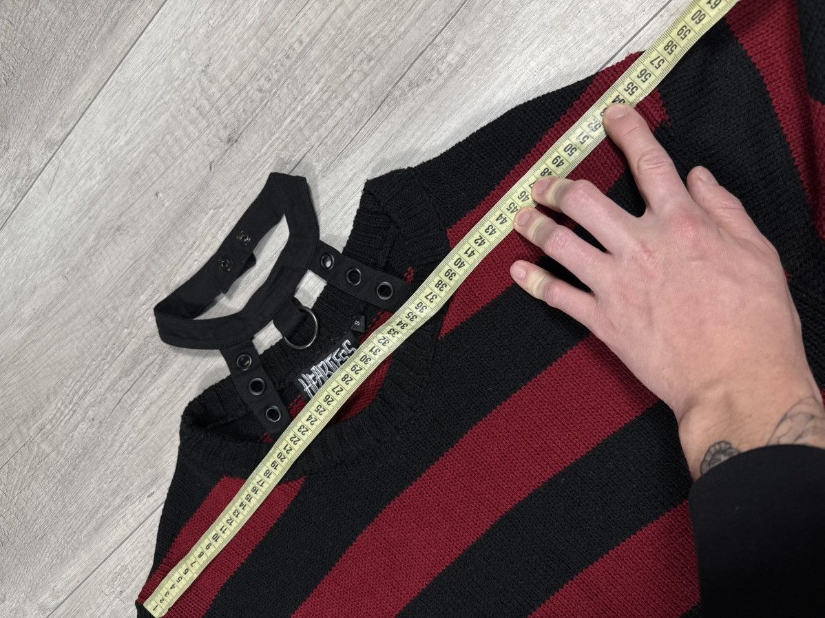 Japanese Brand Heartless Gothic Sweater Ifsixwasnine LGB Nirvana Style Y2K Size US M / EU 48-50 / 2 - 11 Thumbnail