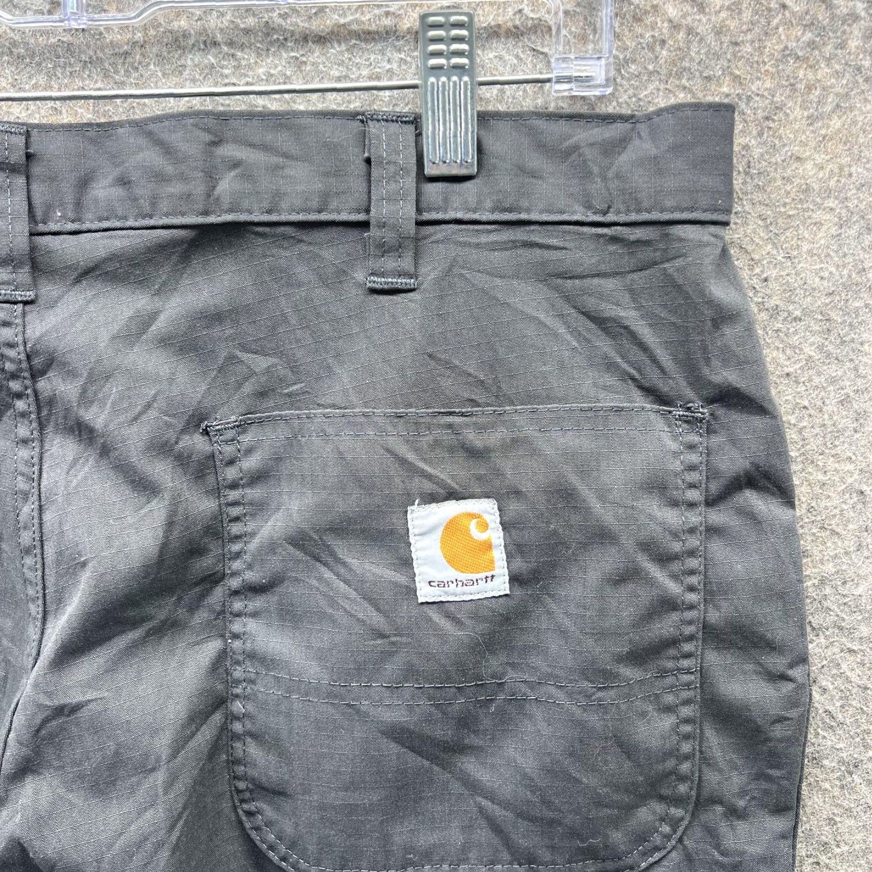 Carhartt Carhartt Pants Mens 36x30 Gray Chino Relaxed Fit Workwear Straight Leg Size US 36 / EU 52 - 4 Thumbnail