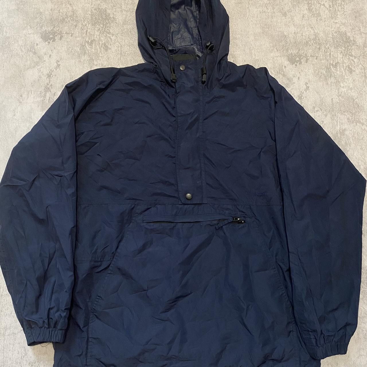 Other Navy blue vintage windbreaker jacket Kkrakatau Rain Size US S / EU 44-46 / 1 - 1 Thumbnail
