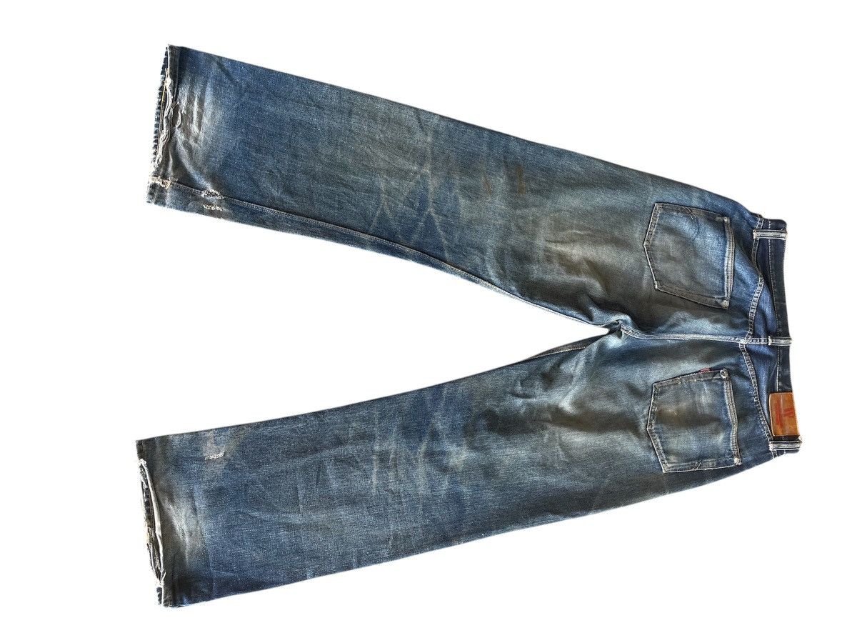 Warehouse & Co. Vintage Japanese Distressed Warehouse Denim Jeans Faded Wash Size US 32 / EU 48 - 4 Thumbnail