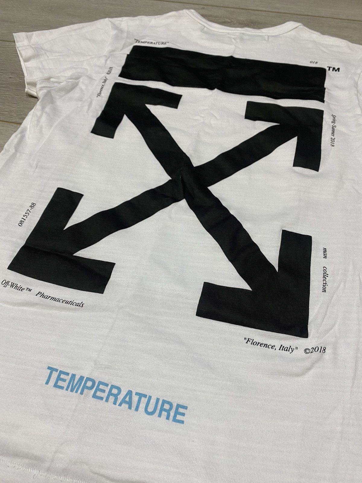 Off-White Off-White Mona Lisa arrows 2018 Temperature Size US M / EU 48-50 / 2 - 5 Thumbnail