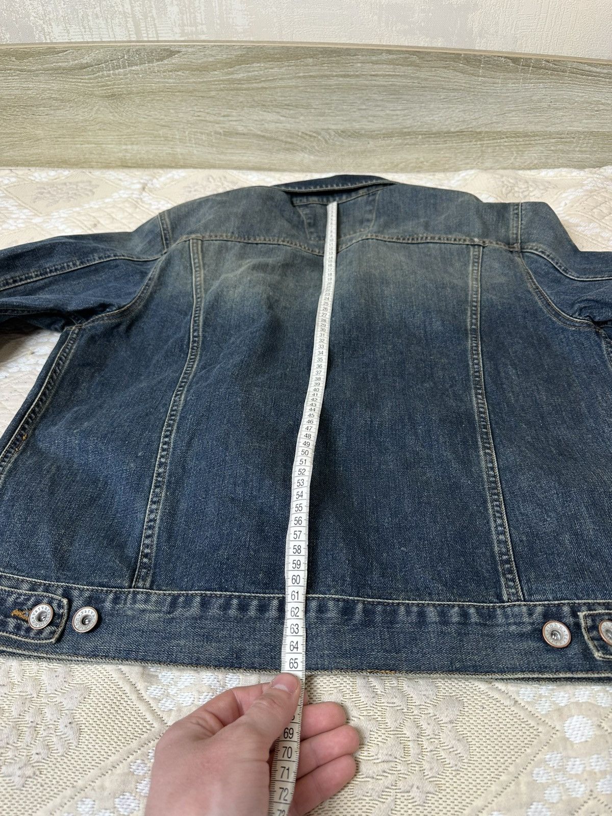 John Varvatos 🔥 John Varvatos Vintage Denim Jacket Collection Design Y2K Size US L / EU 52-54 / 3 - 17 Thumbnail