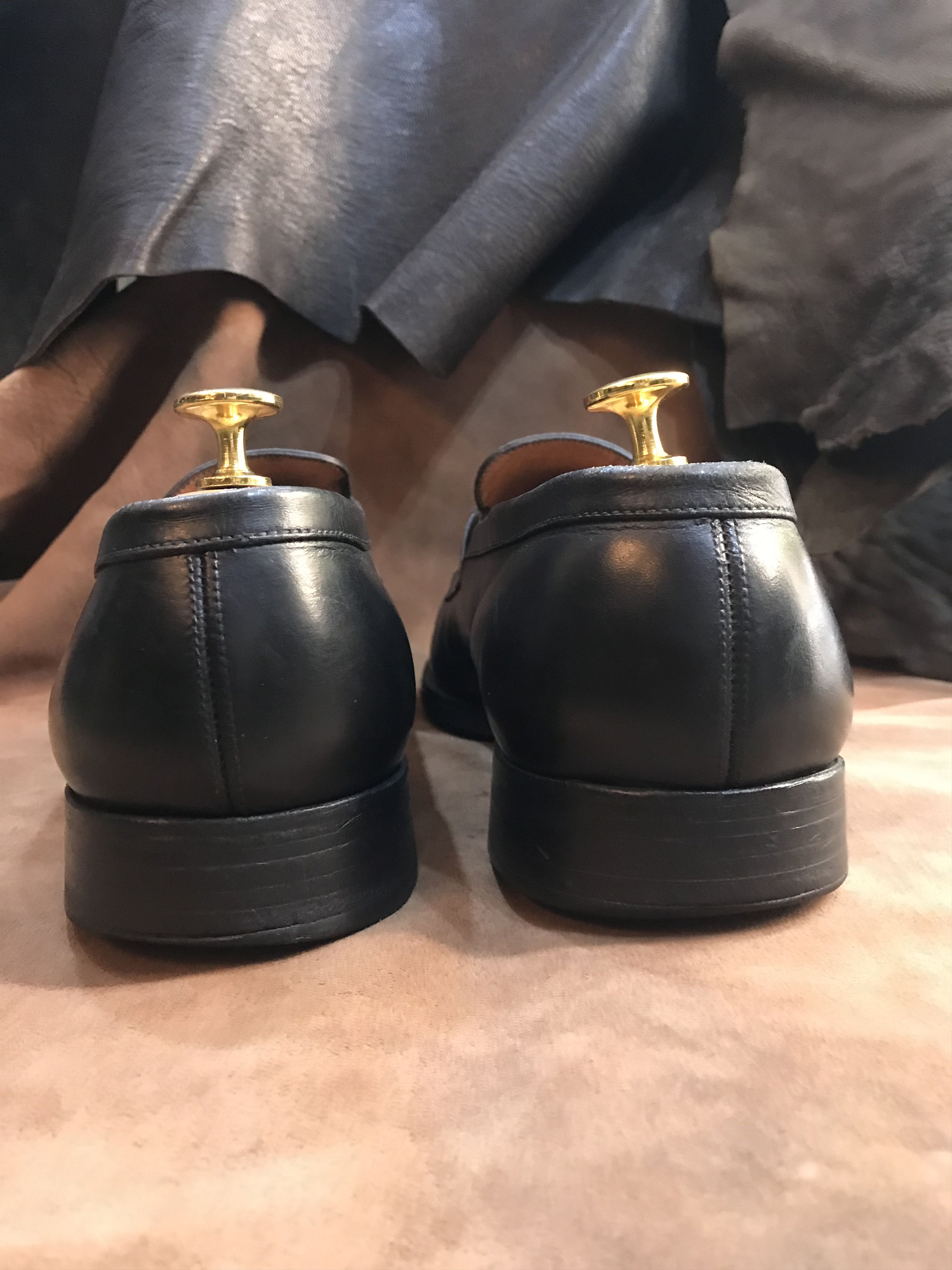 J.M. Weston J.M.WESTON split toe penny loafers model 180 Size US 8 / EU 41 - 9 Thumbnail
