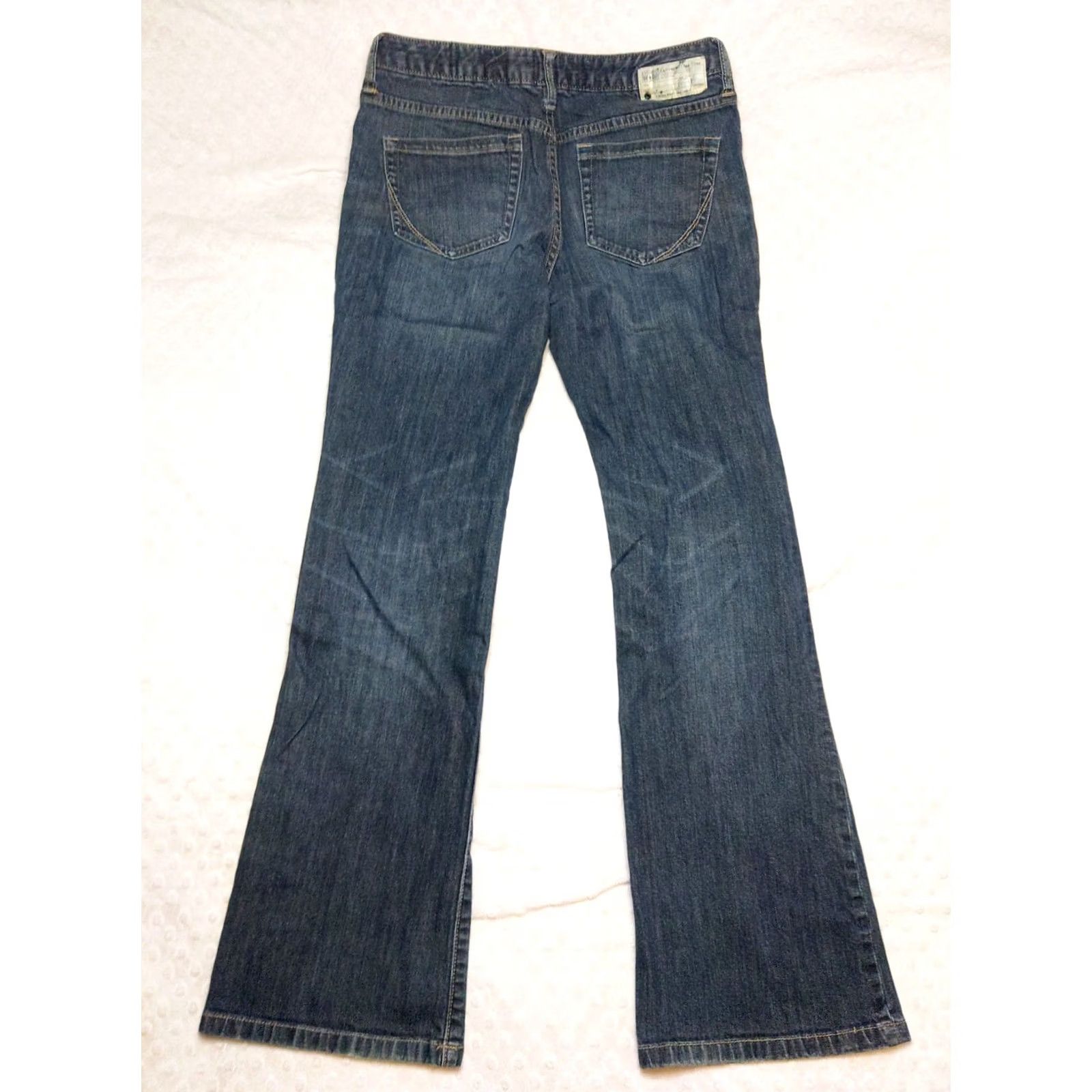Converse Converse Jeans Women Regular Type Jeans 8 32x31 Denim Bootcut 5-Pocket Zipper Button Logo Blue Denim Stars Stretch Cotton Spandex Size 30" / US 8 / IT 44 - 7 Thumbnail