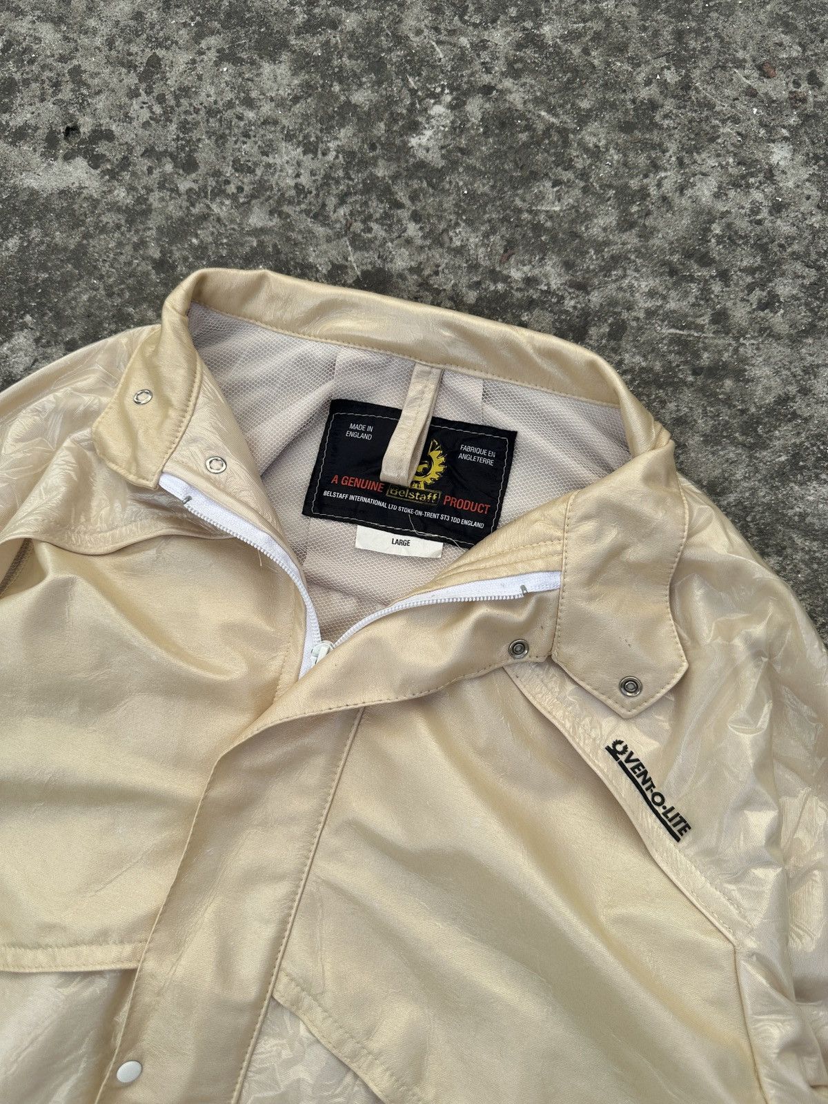 Belstaff × Vintage Vintage Belstaff Vento-Lite Jacket Streetwear Rare Casual L Size US L / EU 52-54 / 3 - 3 Thumbnail