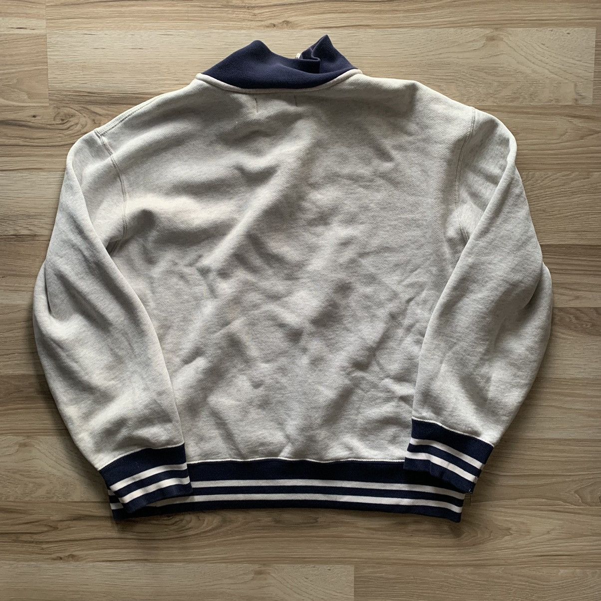 Polo Ralph Lauren × Vintage Vintage Polo Ralph Lauren P-Wing Quarter Zip Sweatshirt Size US L / EU 52-54 / 3 - 4 Thumbnail