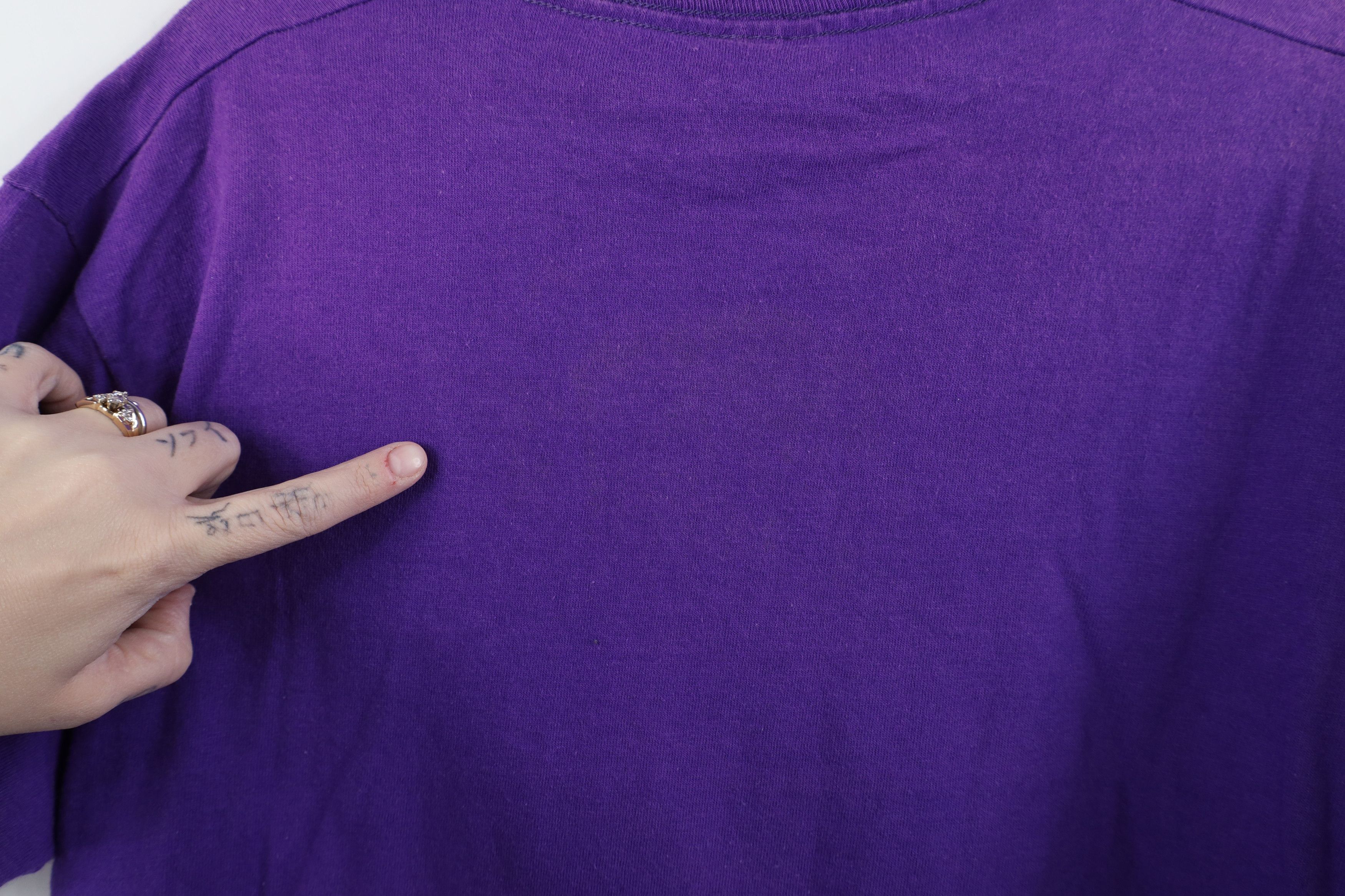 Vintage Vintage 90s Okanagan Wine Festival Canada T-Shirt Purple Size M / US 6-8 / IT 42-44 - 12 Thumbnail