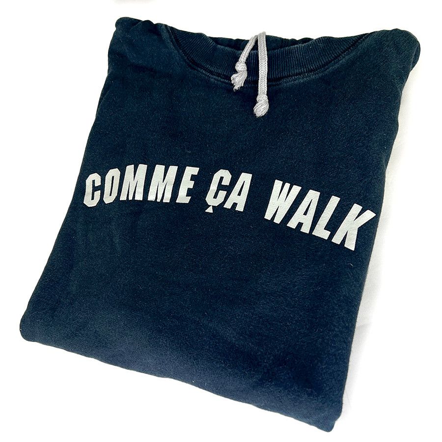 Comme Ca Ism Comme Ça Black Sleeveless Vintage Hoodie from Japan Size US M / EU 48-50 / 2 - 1 Thumbnail