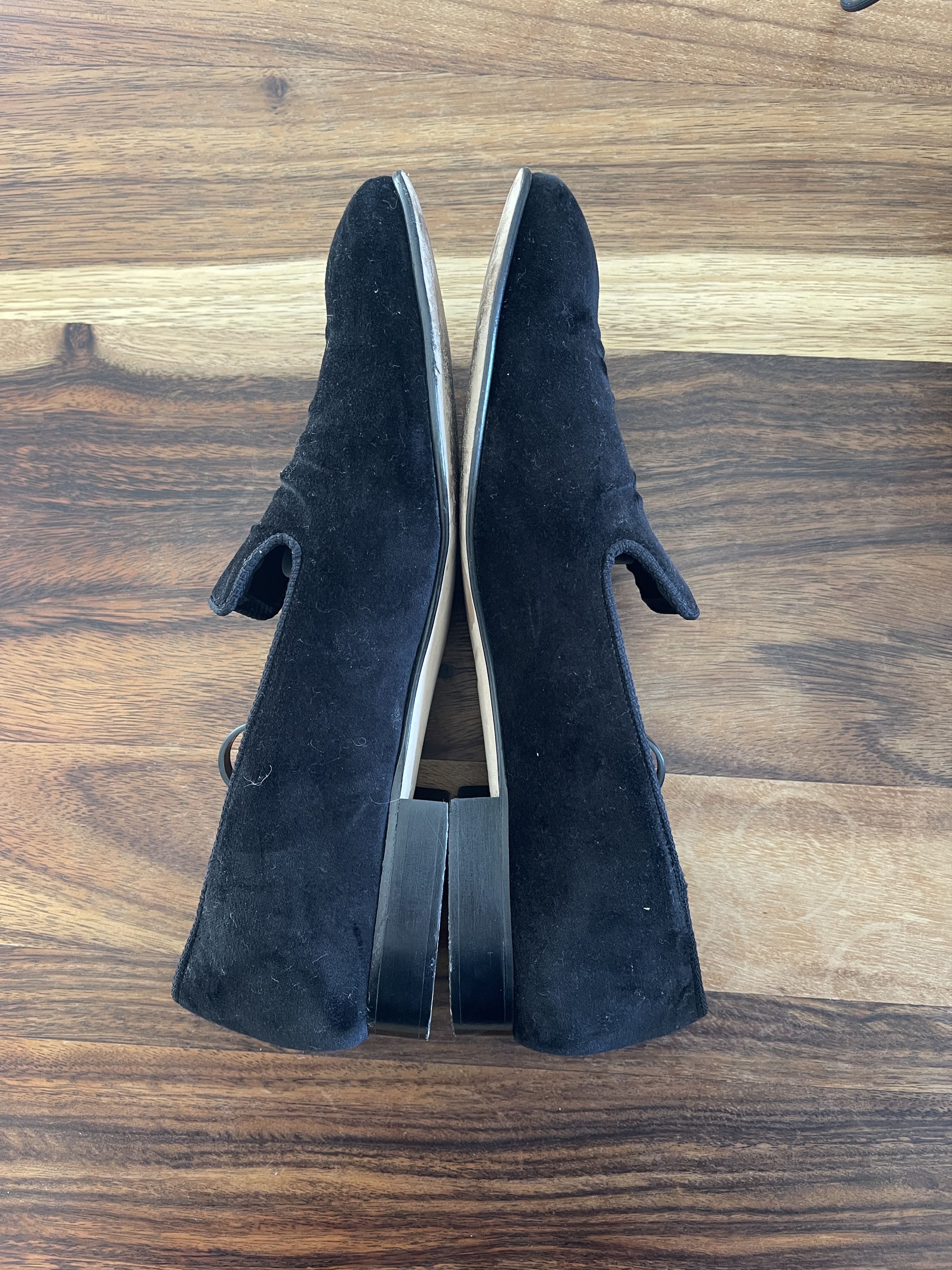 Brooks Brothers Brooks Brothers Peal and Co. Black Velvet Slippers (9.5) Size US 9.5 / EU 42-43 - 6 Thumbnail