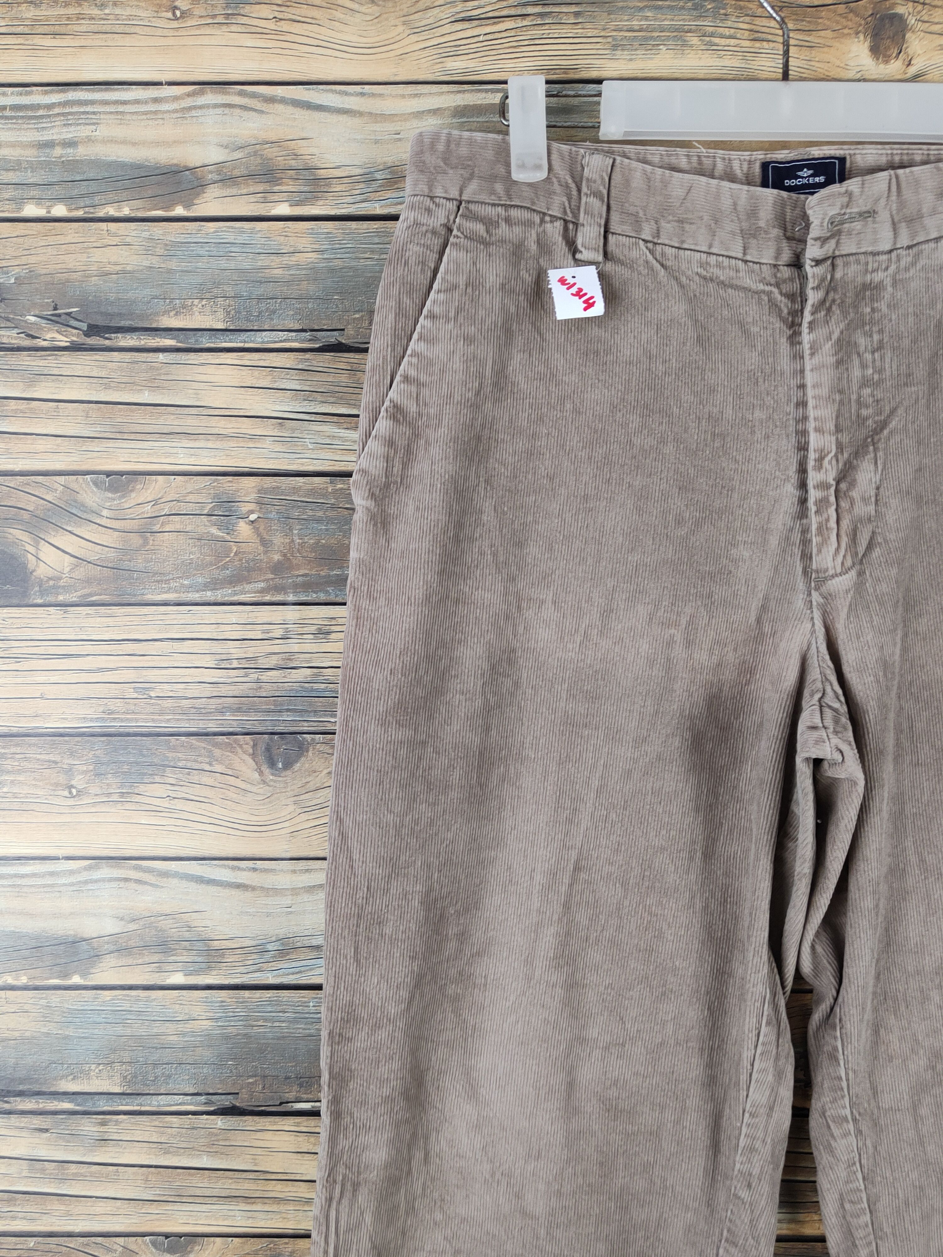 Dockers Dockers Light Brown Multipocket Corduroy Pants #W1314 Size US 33 - 3 Thumbnail