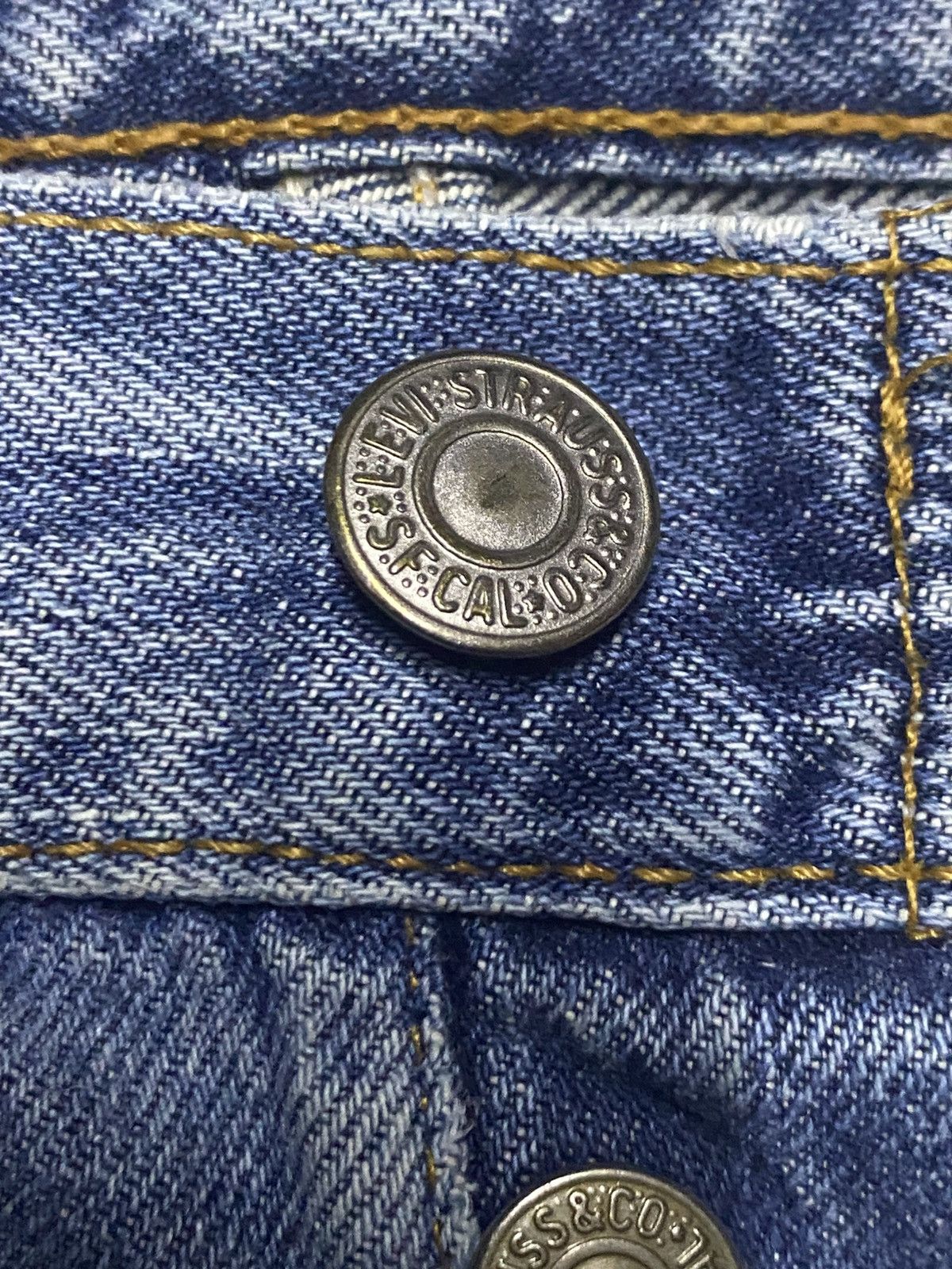 Levi's Vintage Levis 501 90s ButtonFly Grunge Distressed Jeans Size US 29 - 15 Thumbnail