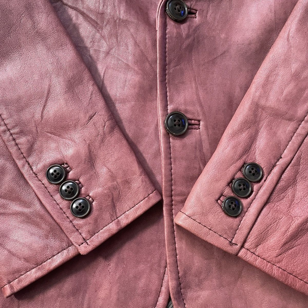 If Six Was Nine 🔥Tornado Mart y2k Leather blazer Size US L / EU 52-54 / 3 - 7 Thumbnail
