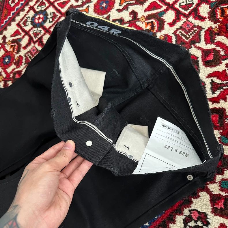 Visvim visvim size W32L32 16aw 04 CMYK black jeans 2505-Nextarrow Size US 32 / EU 48 - 9 Thumbnail