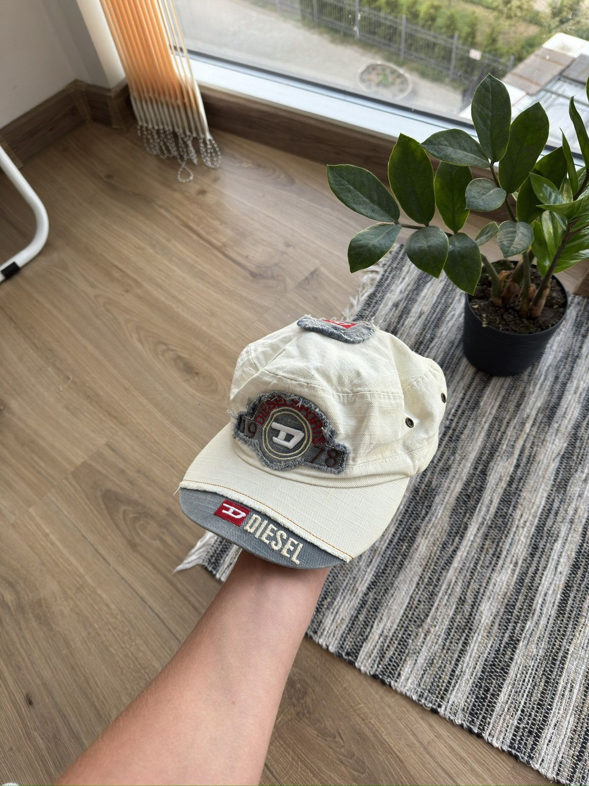 Diesel Vintage DIESEL Y2K multi logo rare cap hat Size ONE SIZE - 2 Thumbnail